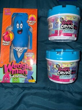 Wedgie Man Pull-The-Undies & Blue Butter Cloudz Blue Raspberry Scented